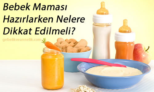 Bebek Maması Hazırlarken Dikkat Ediecekler