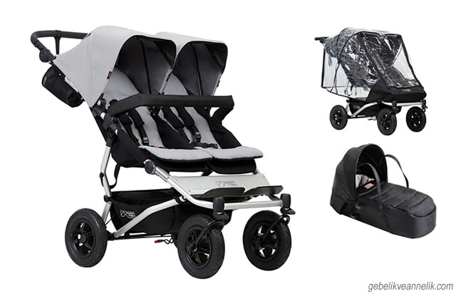 Mountain Buggy Duet V3 İkiz Bebek Arabası