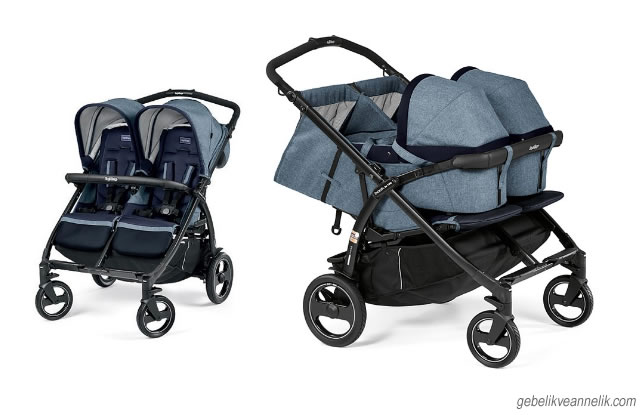 Peg-Perego Book For Two İkiz Bebek Arabası