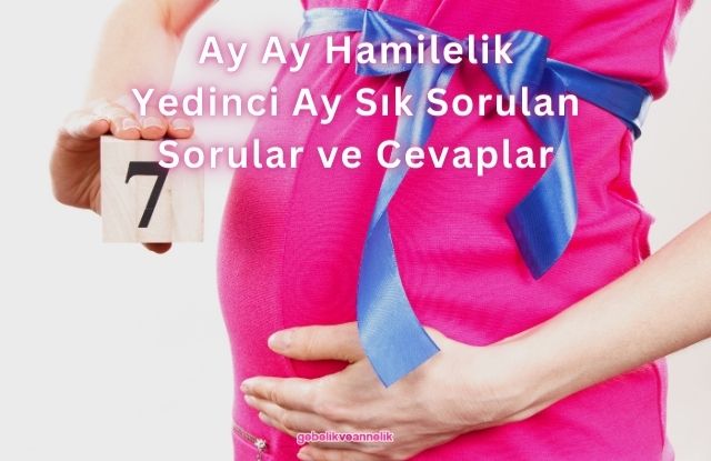 Ay Ay Hamilelik Yedinci Ay Sık Sorulan Sorular ve Cevapları