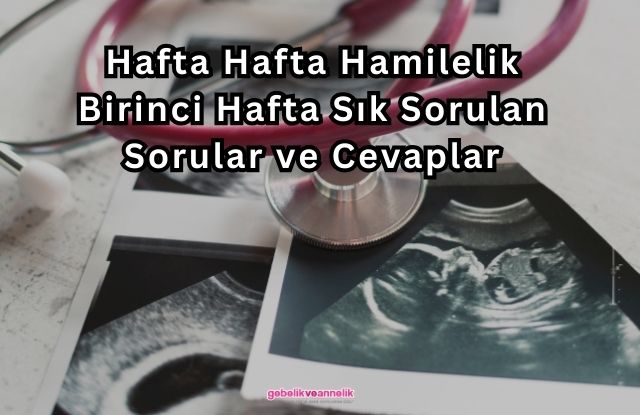 Hafta Hafta Hamilelik Birinci Hafta Sık Sorulan Sorular ve Cevapları