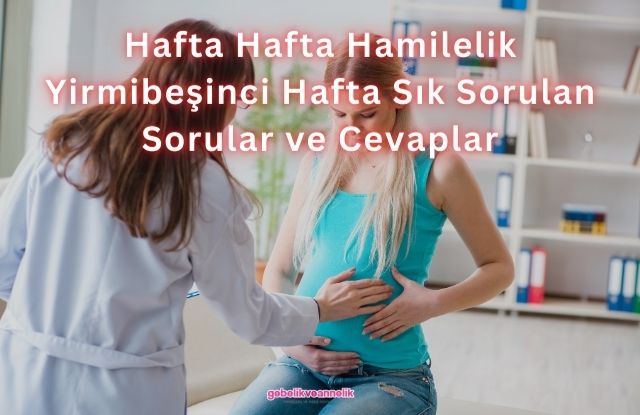 Hafta Hafta Hamilelik Yirmibeşinci Hafta Sık Sorulan Sorular ve Cevapları