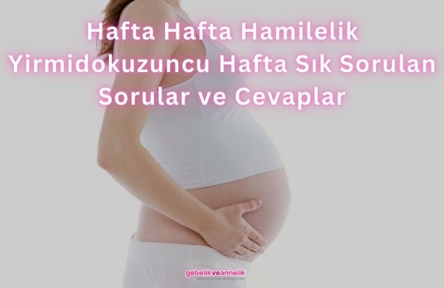 Hafta Hafta Hamilelik Yirmidokuzuncu Hafta Sık Sorulan Sorular ve Cevapları