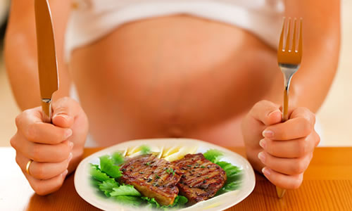 hamilelikte et yemek