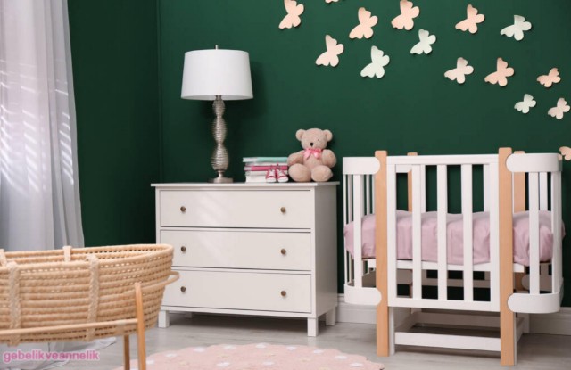 Sevimli & Renkli Bebek Odası Dekorasyon Örnekleri
