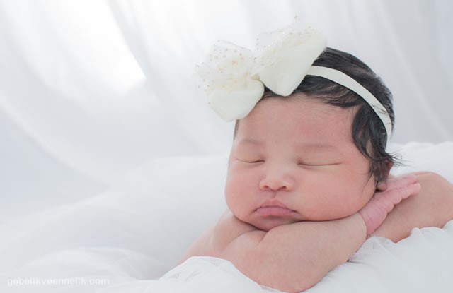 Sevimli Uyuyan Bebek Fotoğrafları