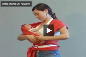 Bebek Taşıma Şalı Nasıl Kullanılır?